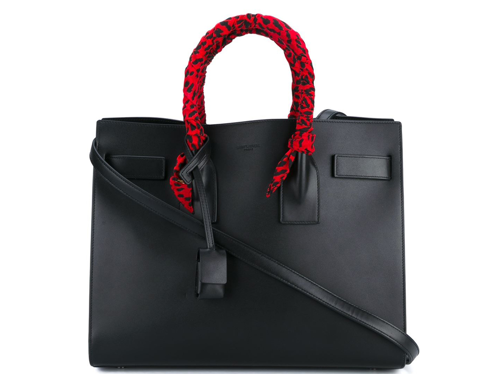 Saint-Laurent-Small-Sac-de-Jour-Wrapped-Handles-Red