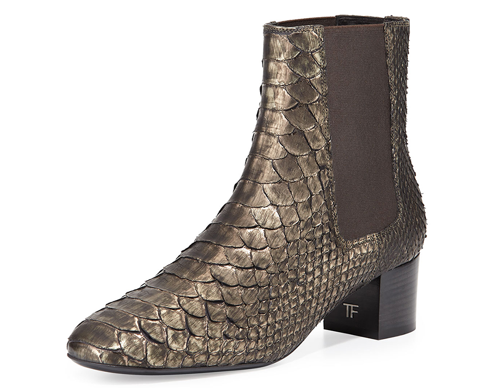 Tom Ford Python Chelsea Boot