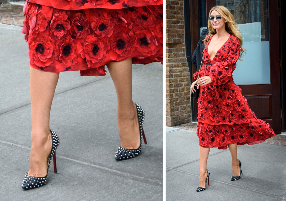 Blake-Lively-Christian-Louboutin-Pigalle-Spikes-Pumps