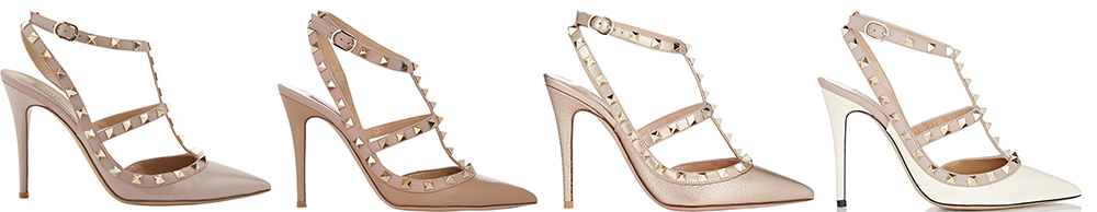 Valentino Rockstud Solid Color Pumps