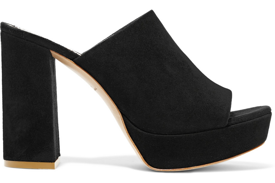 Mansur Gavriel Suede Platform Sandal