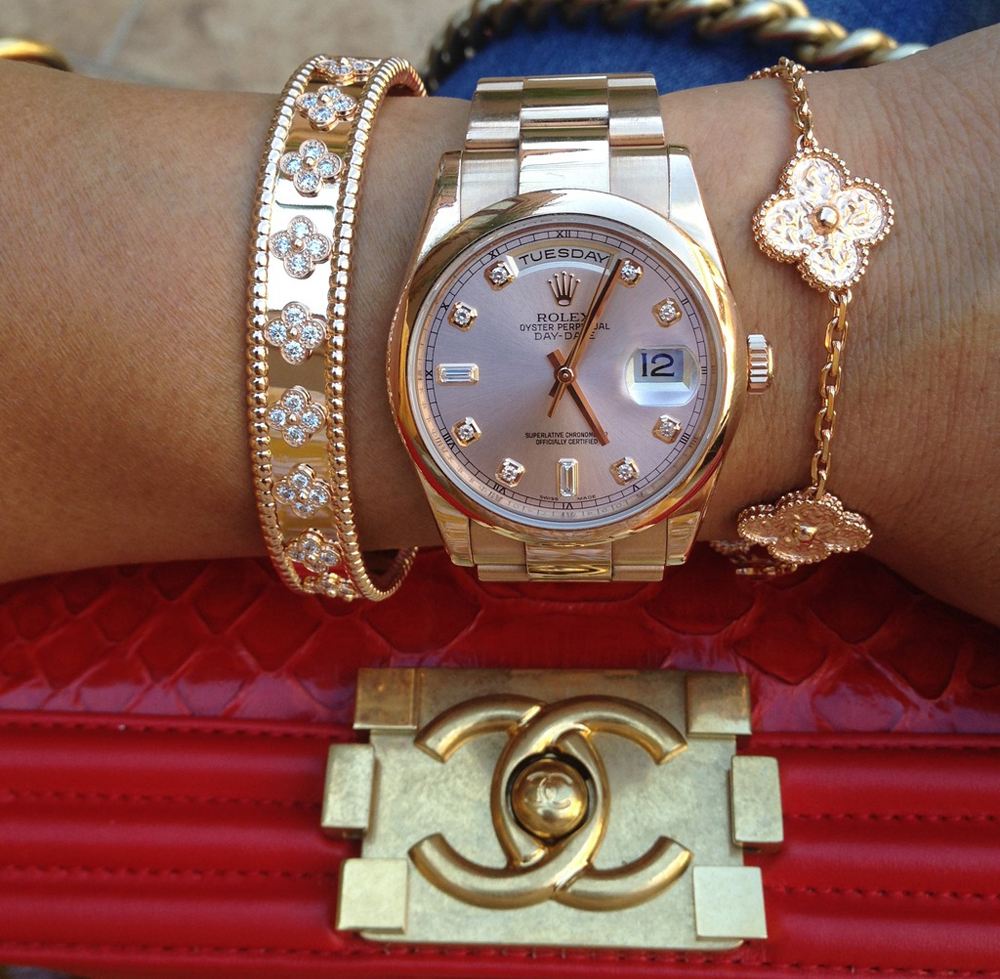 Rolex-and-Chanel-Bag