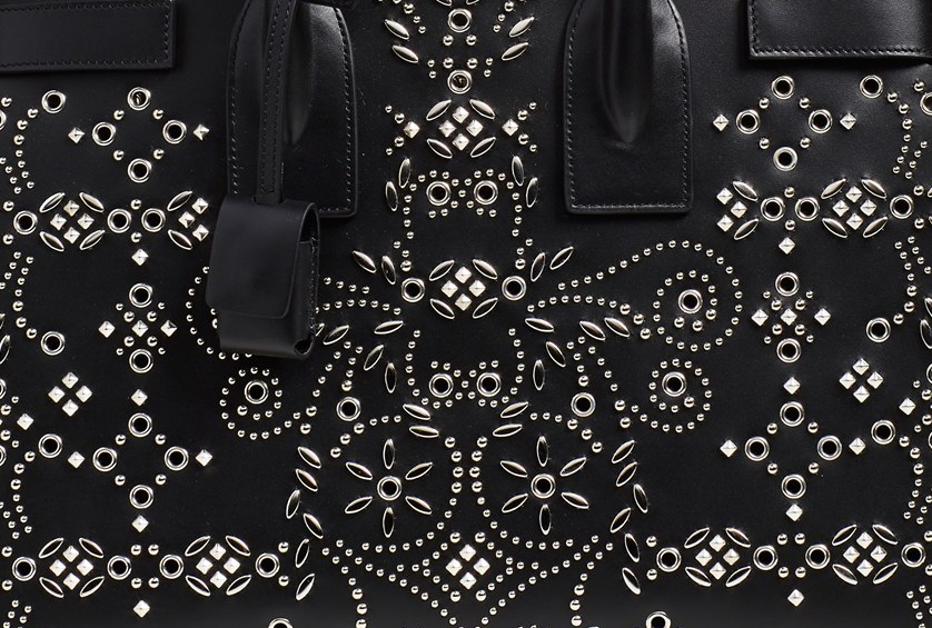 Saint-Laurent-Sac-de-Jour-Studded-Bag