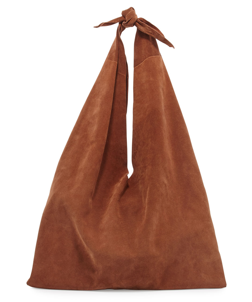 The-Row-Bindle-Knot-Suede-Hobo