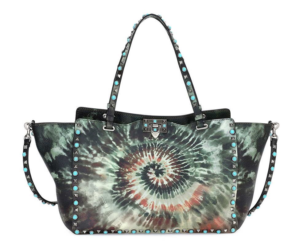 Valentino-Tie-Dye-Rockstud-Trapeze-Tote