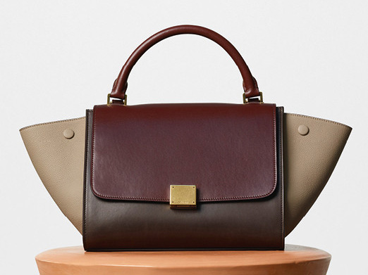 Celine-Small-Trapeze-Bag-Burgundy-2700