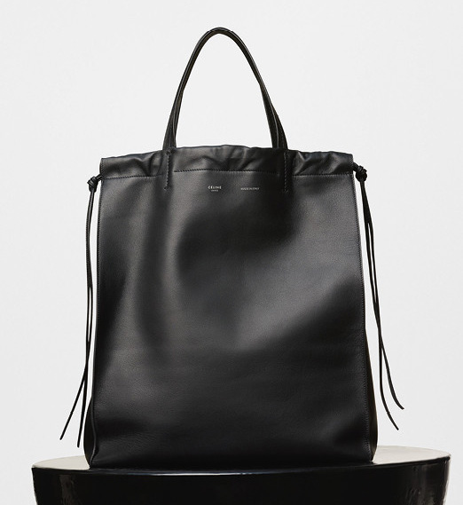 Celine-Vertical-Coulisse-Shoulder-Bag-Black-2200