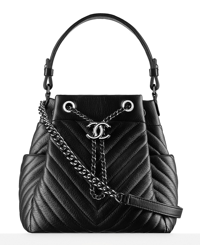 Chanel-Drawstring-Bag-Black-3200