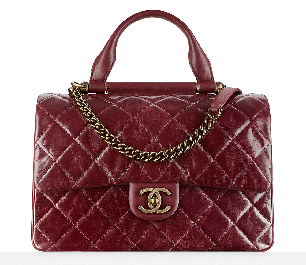 Chanel-Flap-Bag-With-Handle-Burgundy-3400
