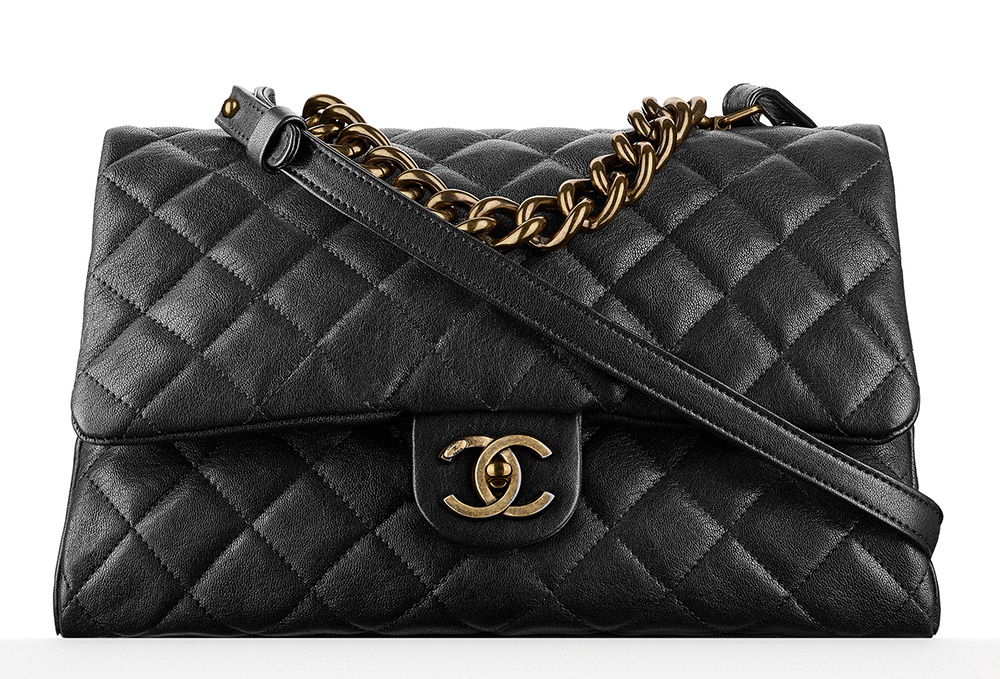 Chanel-Top-Handle-Flap-Bag-Black-3400