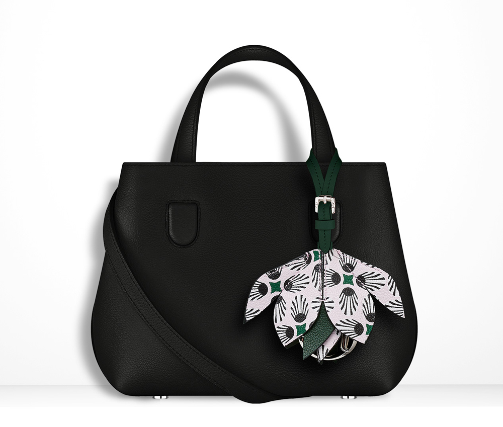 Christian-Dior-Mini-Blossom-Tote-Black