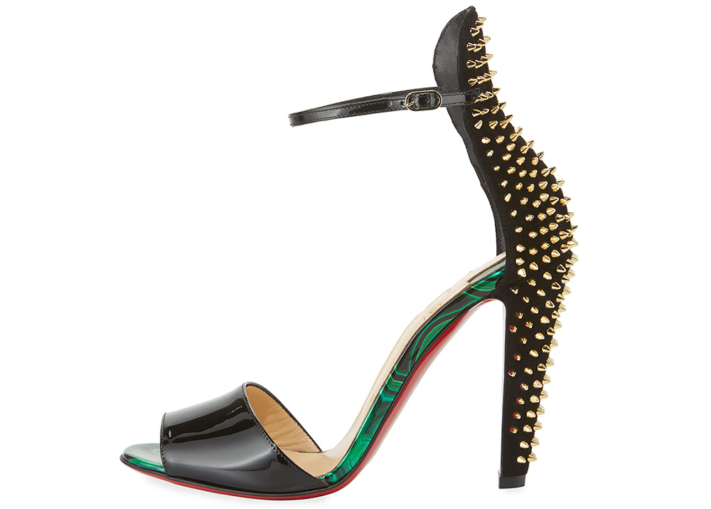 Christian Louboutin Tropanita Spiked Red Sole Sandal