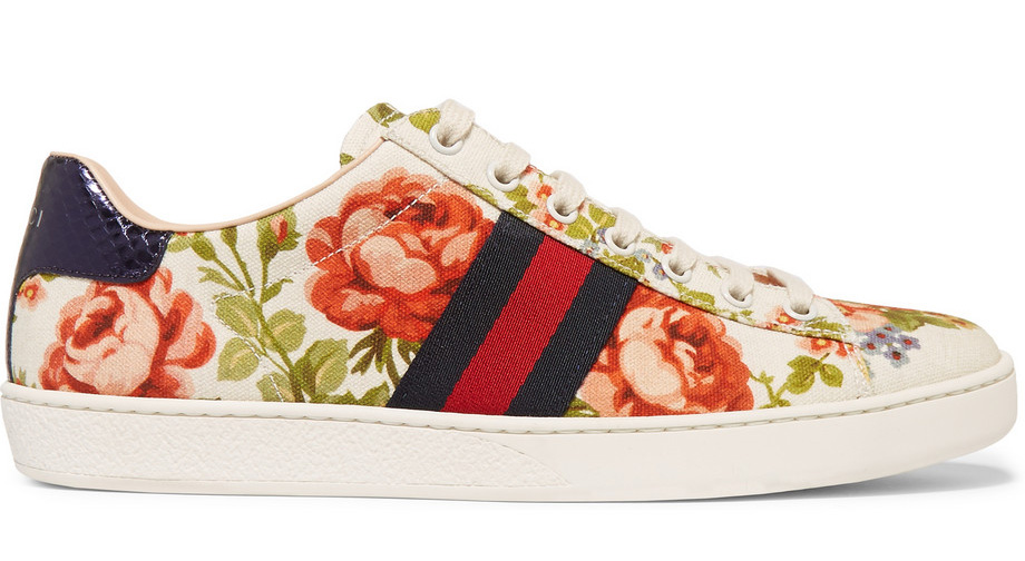 Gucci-for-Net-a-Porter-New-Ace-Floral-Sneakers