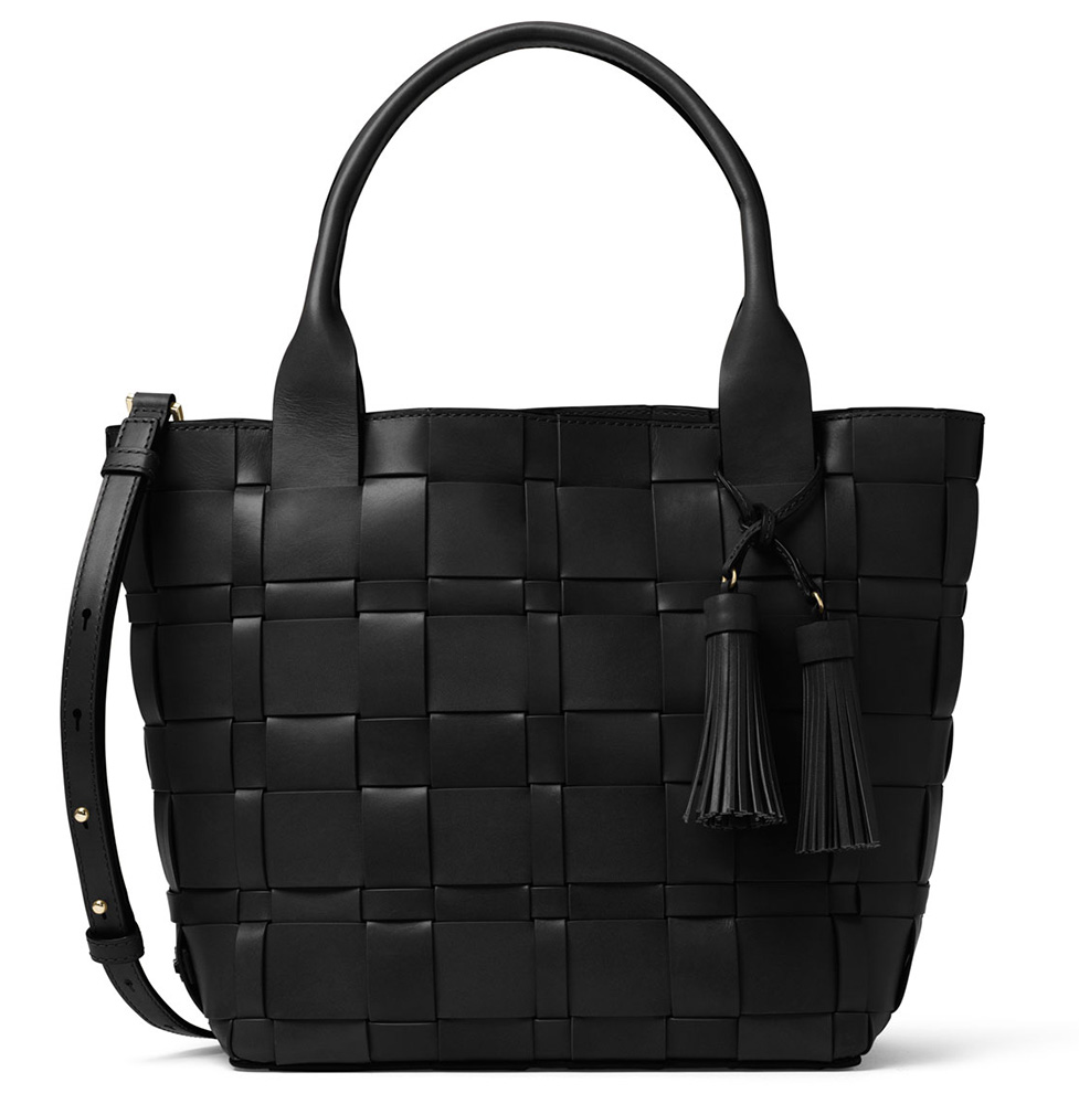 MICHAEL-Michael-Kors-Vivian-Woven-Tote-Black