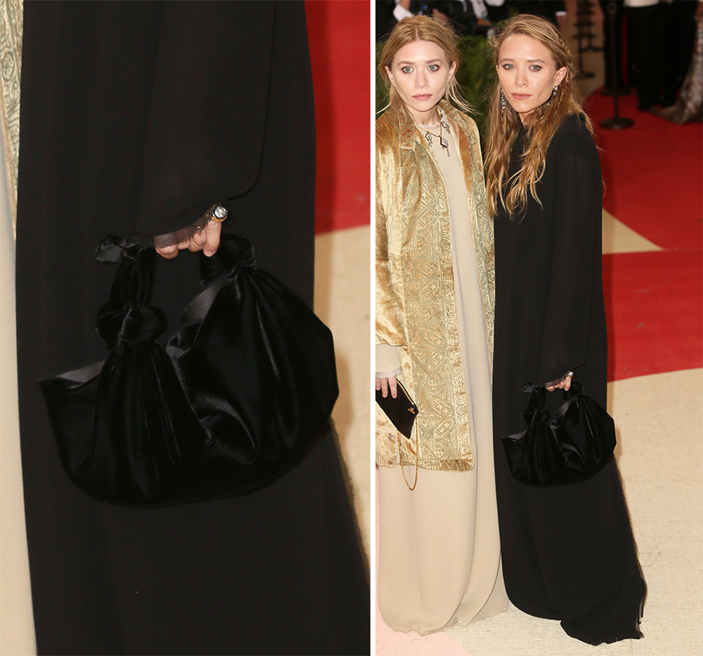 Mary-Kate-Olsen-The-Row-Velvet-Bag