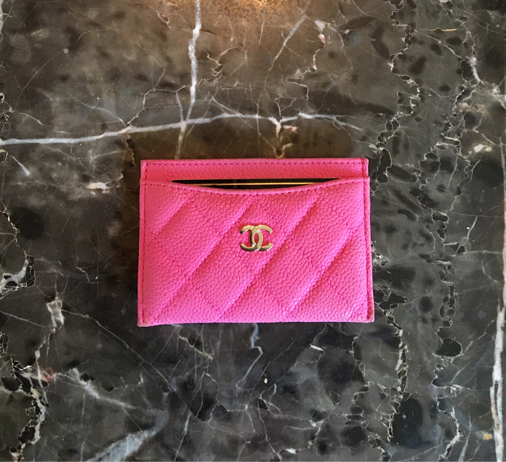 tPF Member: Sparkletastic Bag: Chanel Caviar Card Case