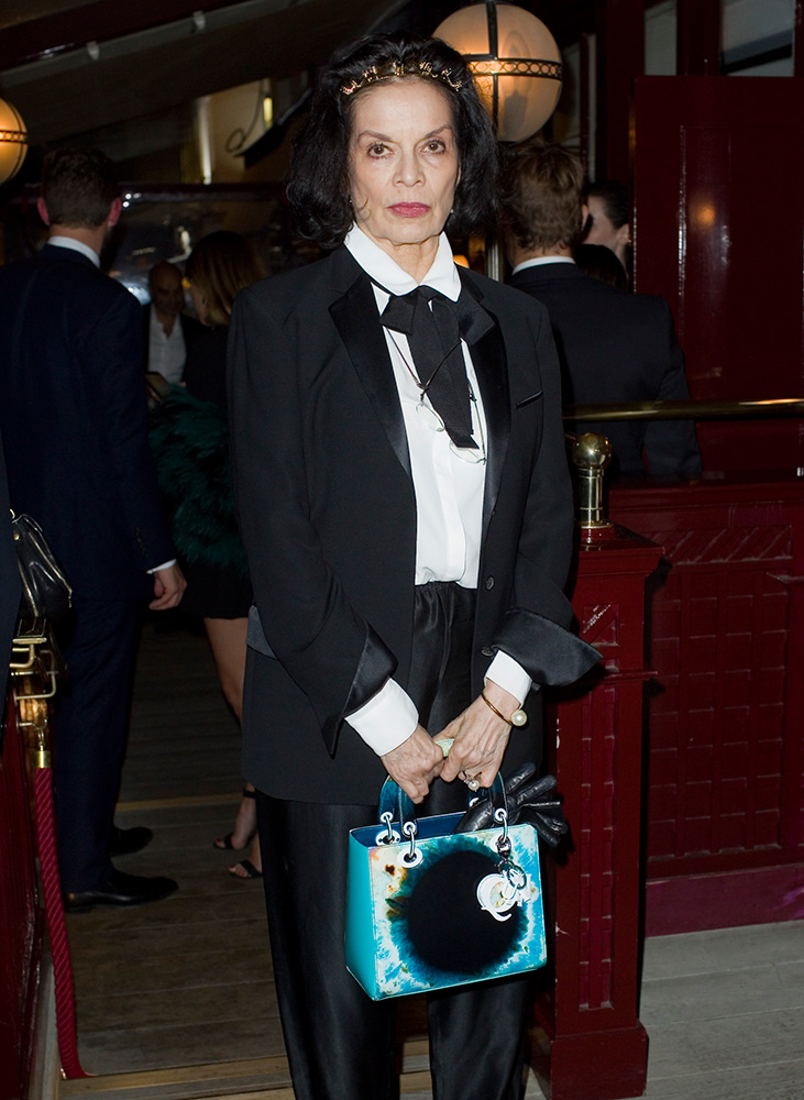 Bianca-Jagger-Dior-Lady-Dior-Bag