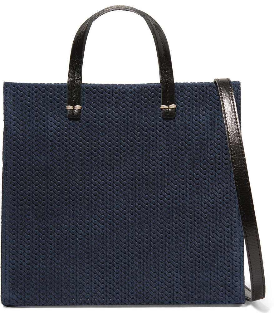 Clare-V-Simple-Woven-Suede-Tote