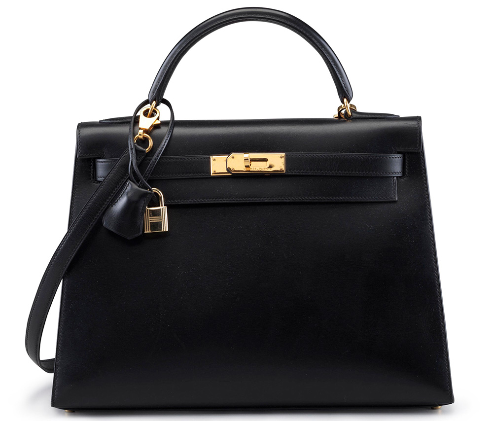 Hermes-Kelly-Bag-Black-Calfbox-Sellier-32cm