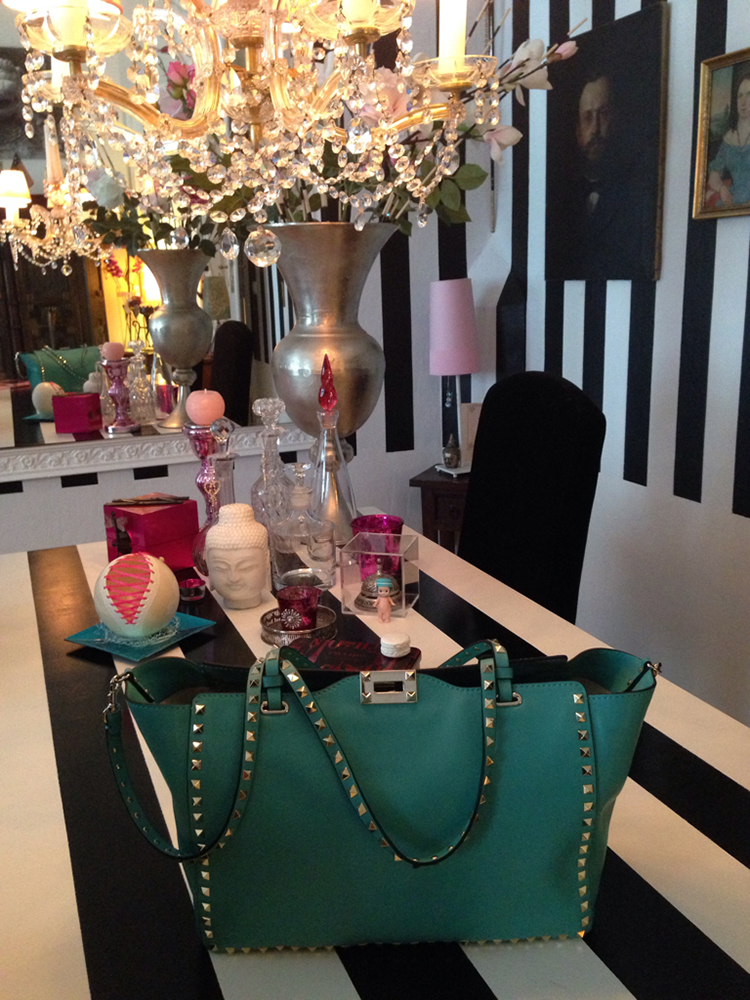 tPF Member: Royalbohemian Bag: Valentino Rockstud Tote Shop: $2,495 via Neiman Marcus