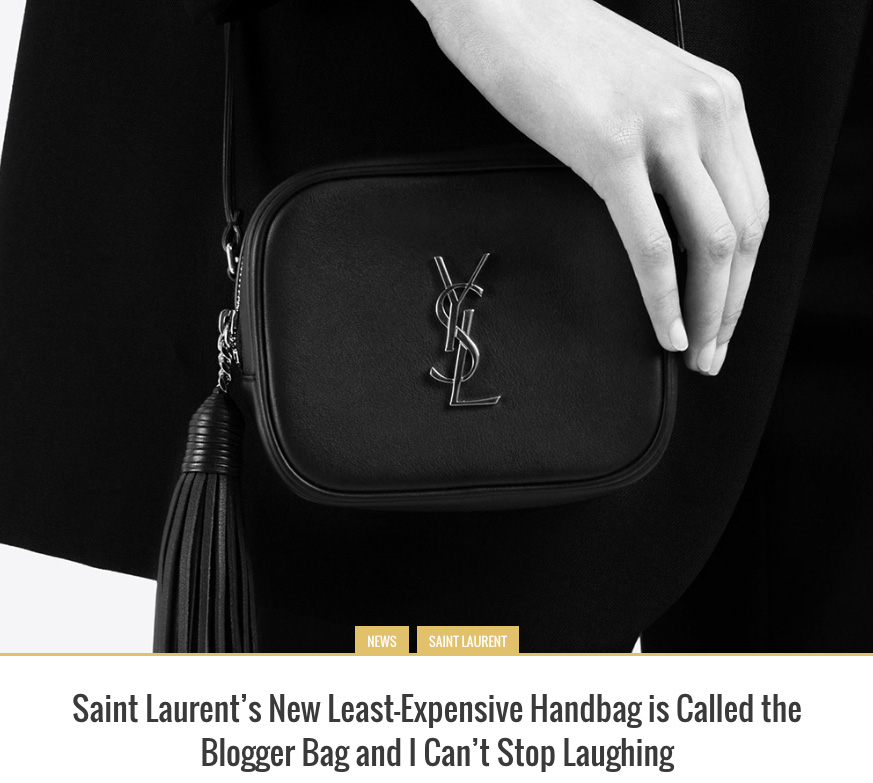 Saint-Laurent-Blogger-Bag