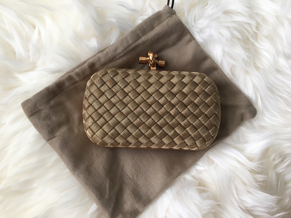 Bottega-Veneta-Metal-Mesh-Knot-Clutch