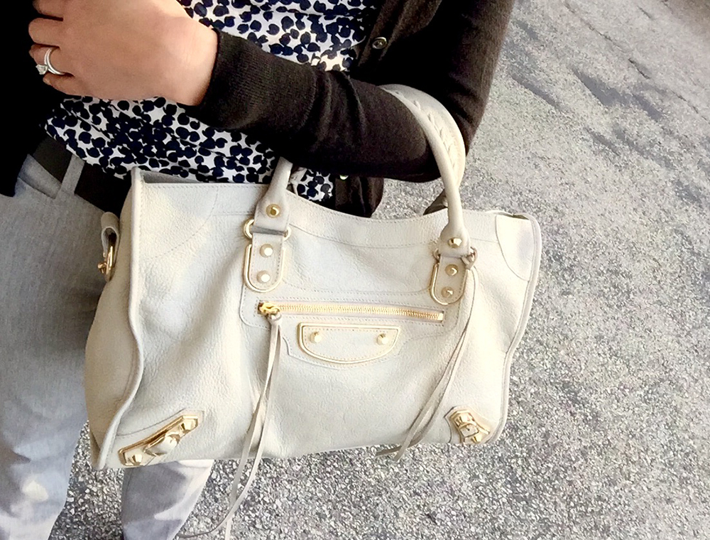 tPF Member: Breadnbrie Bag: Balenciaga Metal Edge City Bag in Gris Glacé Shop: $2,125 via BAlenciaga