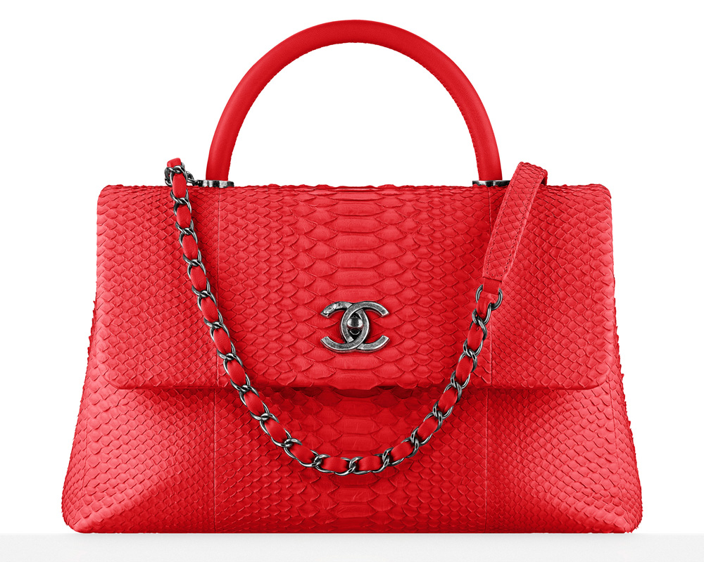 Chanel-Python-Top-Handle-Flap-Bag-6200