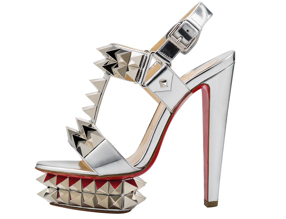 Christian Louboutin Cybersandale 150 Specchio Sandal