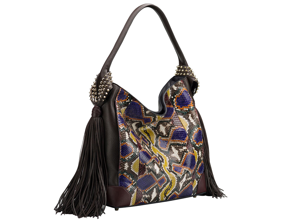 Christian Louboutin Eloise Hobo Python Bag