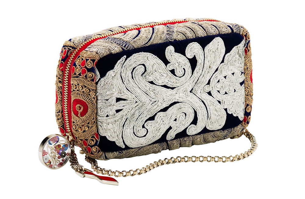 Christian Louboutin Piloutin Maharadja Clutch