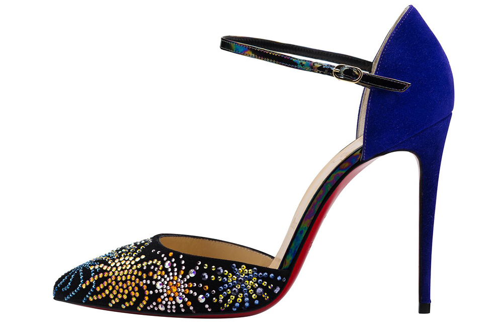 Christian Louboutin Rivierina On Fire 100mm Pump