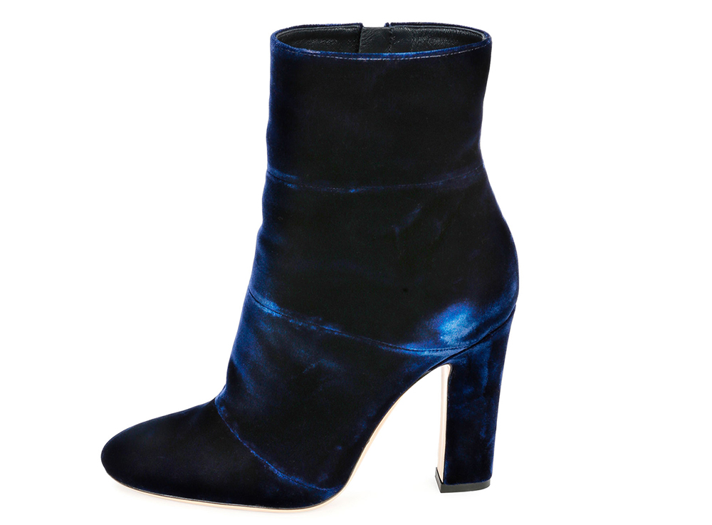 Gianvito Rossi Velvet Ankle Boot