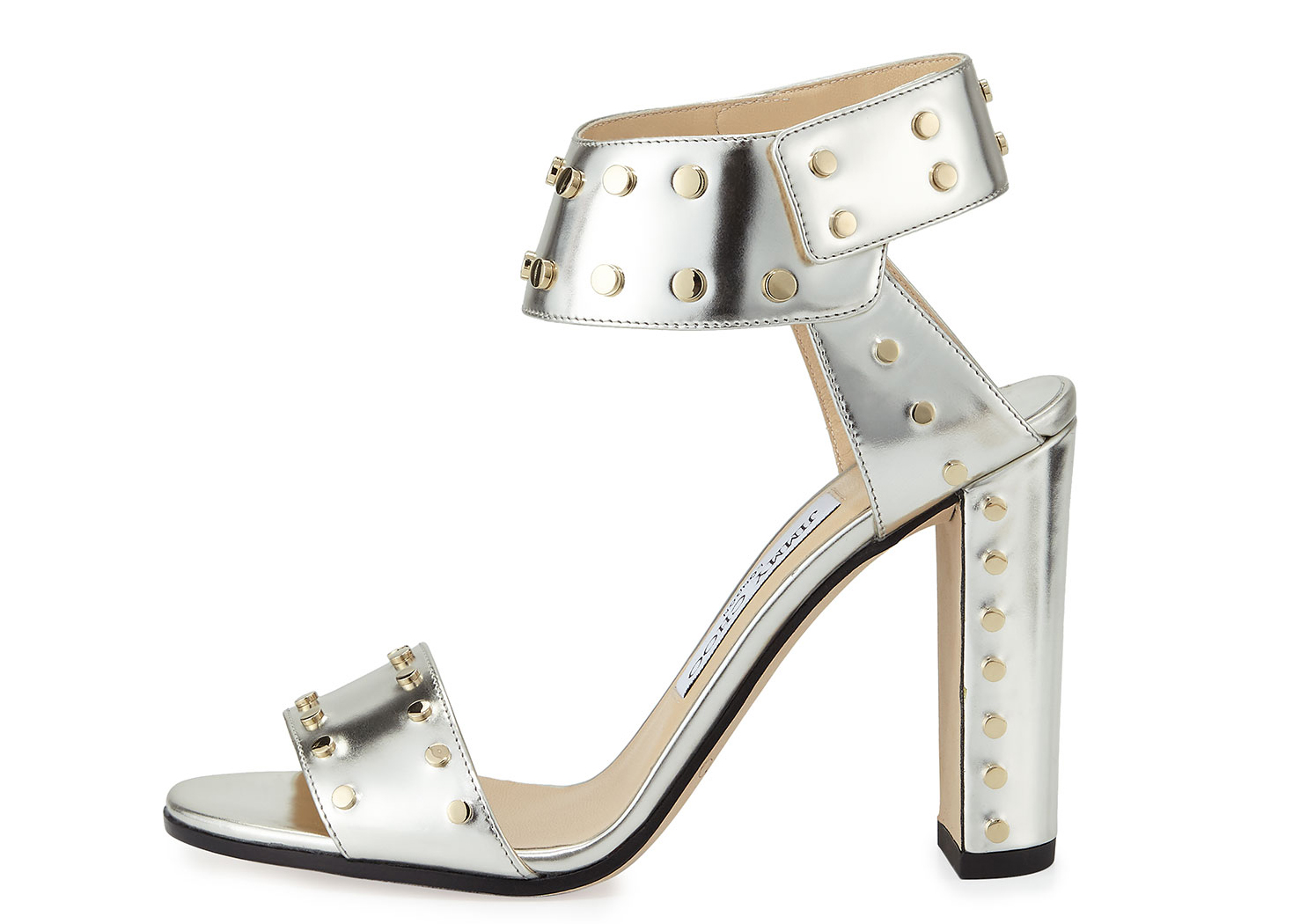 Jimmy Choo Veto Studded Leather Sandal