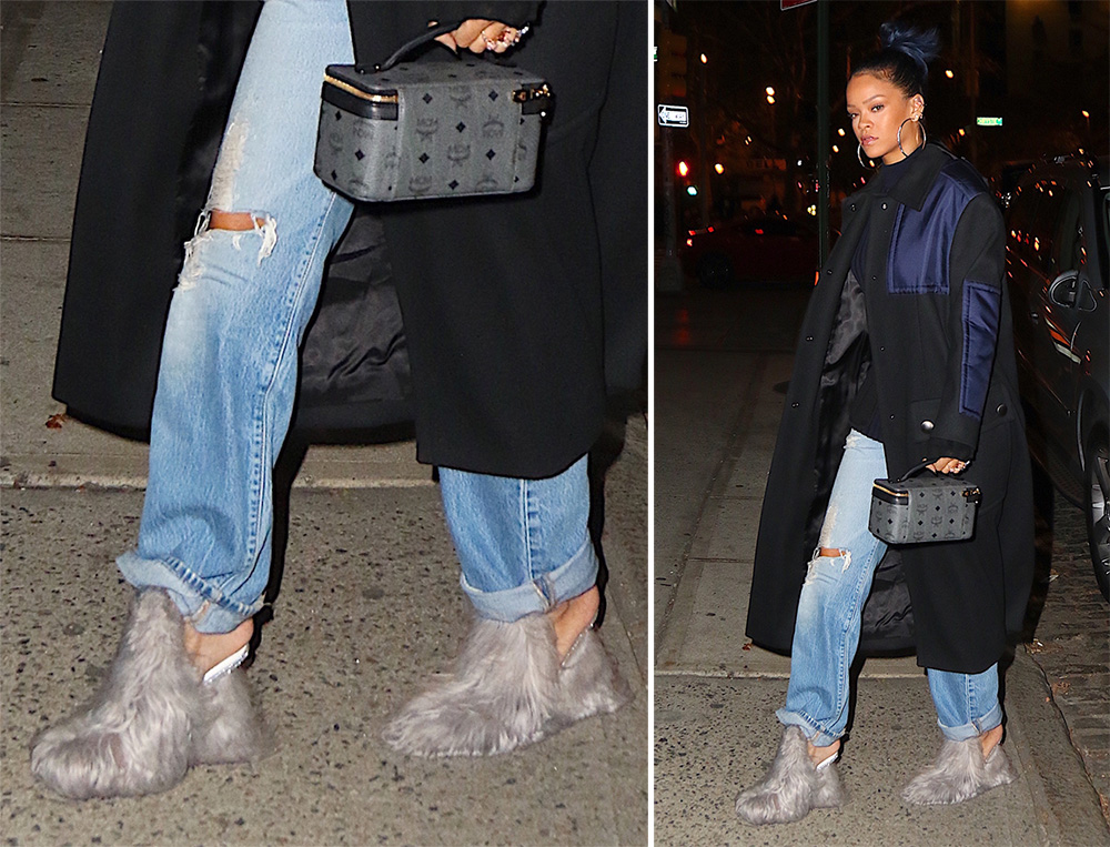 Rihanna-Maison-Margiela-Fur-Slides