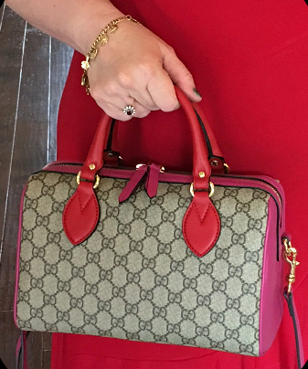 tPF Member: Trudysmom Bag: Gucci GG Supreme Top Handle Bag Shop: $1,390 via Gucci 