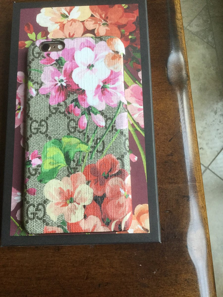 tPF Member: Krawford Phone Case: Gucci GG Blooms iPhone 6 Case  Shop: $260 via Gucci
