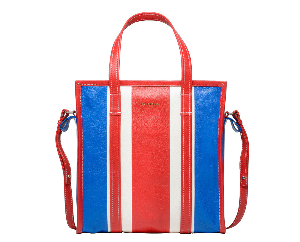 Balenciaga-Bazar-Shopper-S-Tote-Red-Stripe