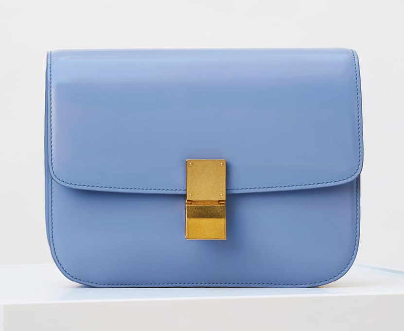 Celine-Classic-Box-Bag-Blue-Gold-3900