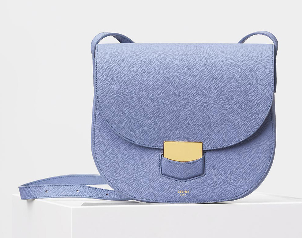 Celine-Compact-Trotteur-Shoulder-Bag-Blue-2200