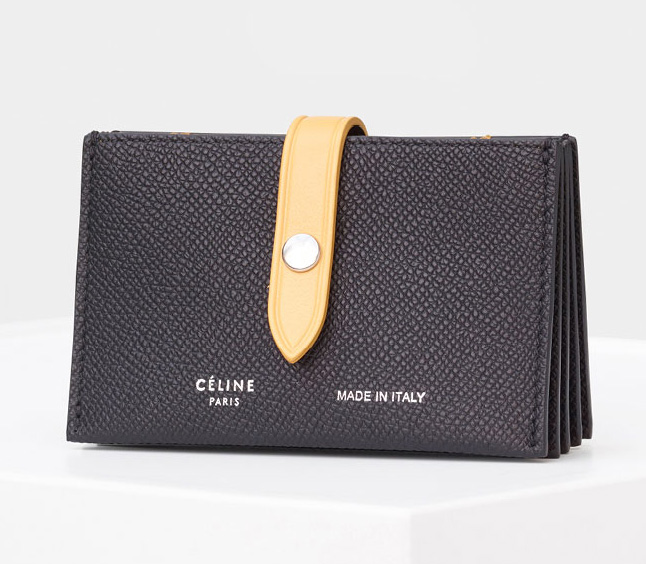 Celine-Strap-Accordeon-Card-Holdern-Black-510