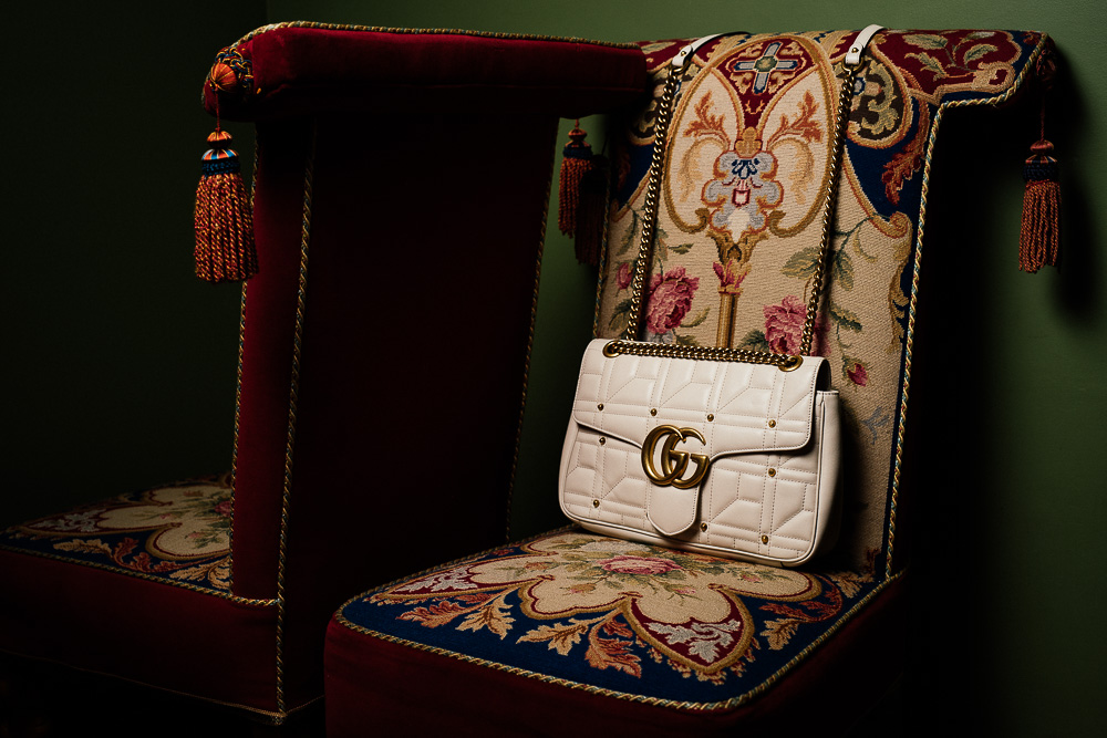 Gucci GG Marmont Matelassé in White