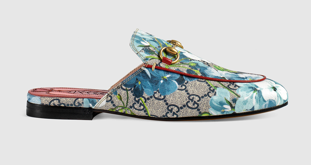 Gucci Princetowm GG Blooms Slipper