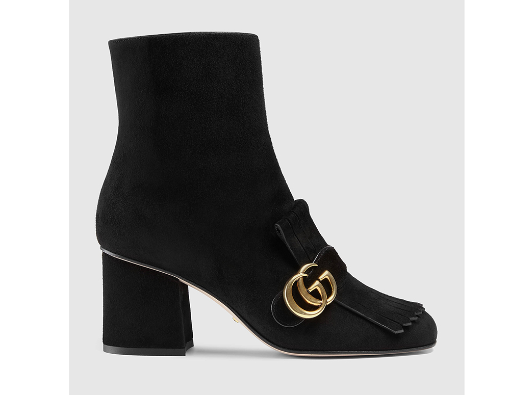 Gucci Suede Ankle Boot