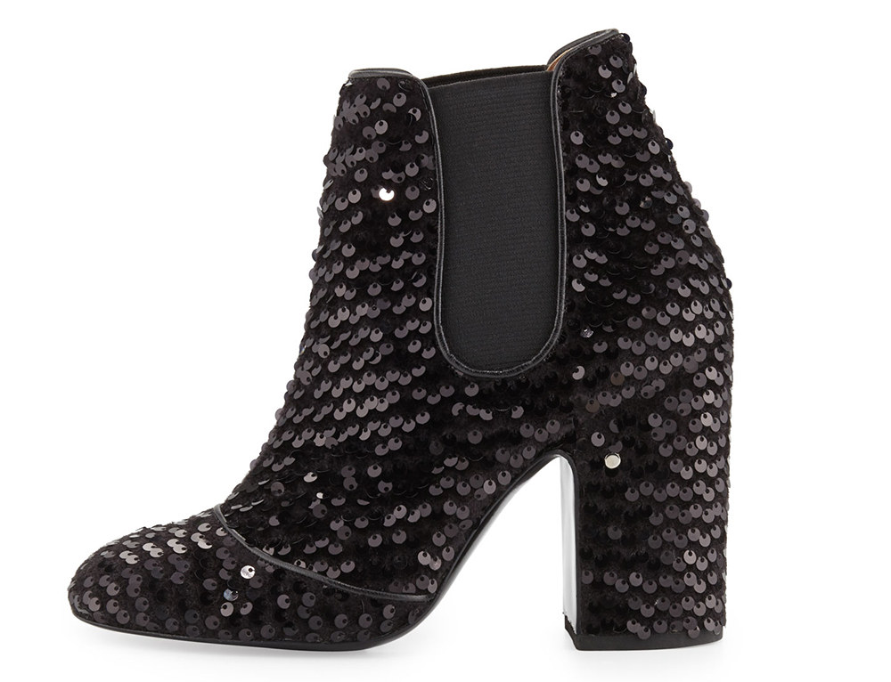 Laurence Dacade Mila Sequined 100mm Chelsea Boot