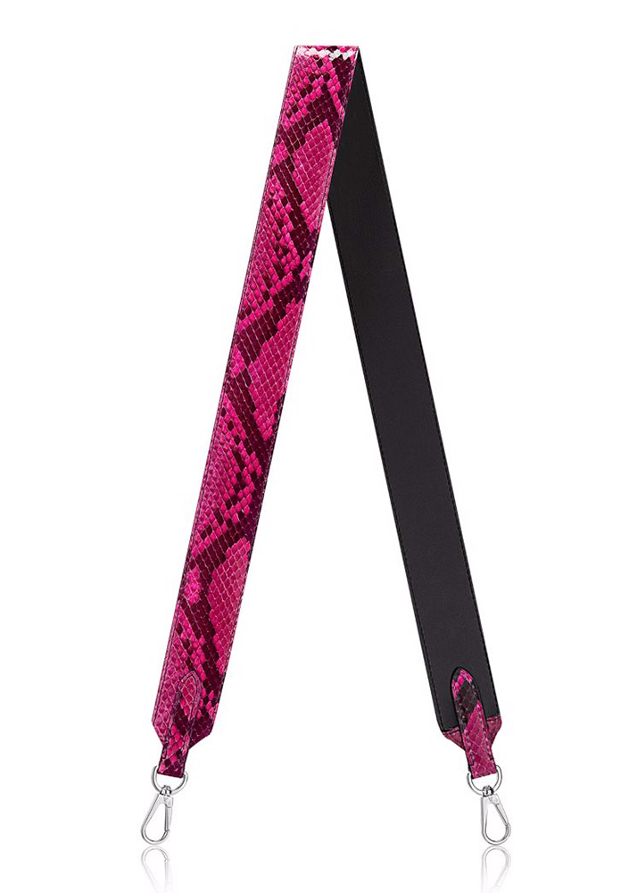 Louis-Vuitton-Bandouliere-Strap-Python-Pink