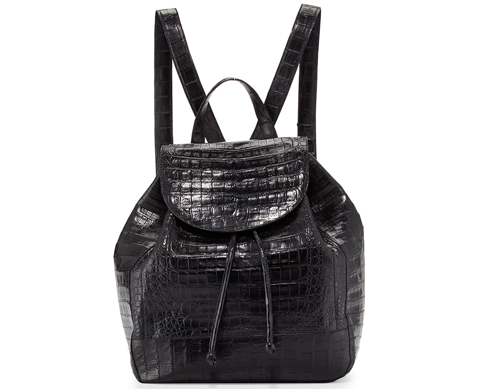 Nancy Gonzalez Crocodile Drawstring Backpack