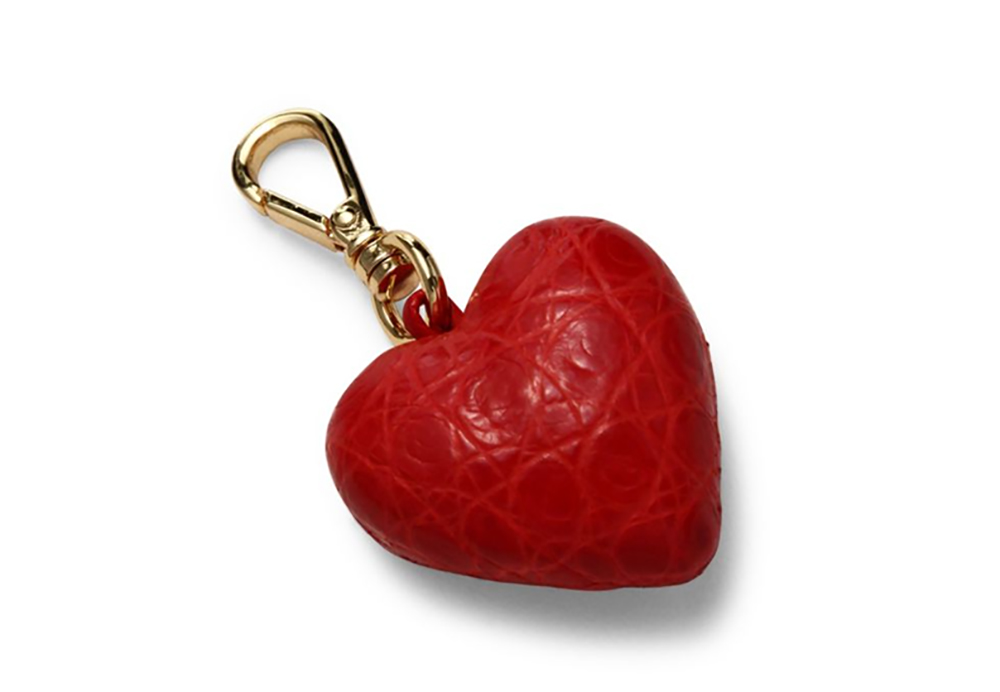 Nancy Gonzalez Heart Crocodile Charm