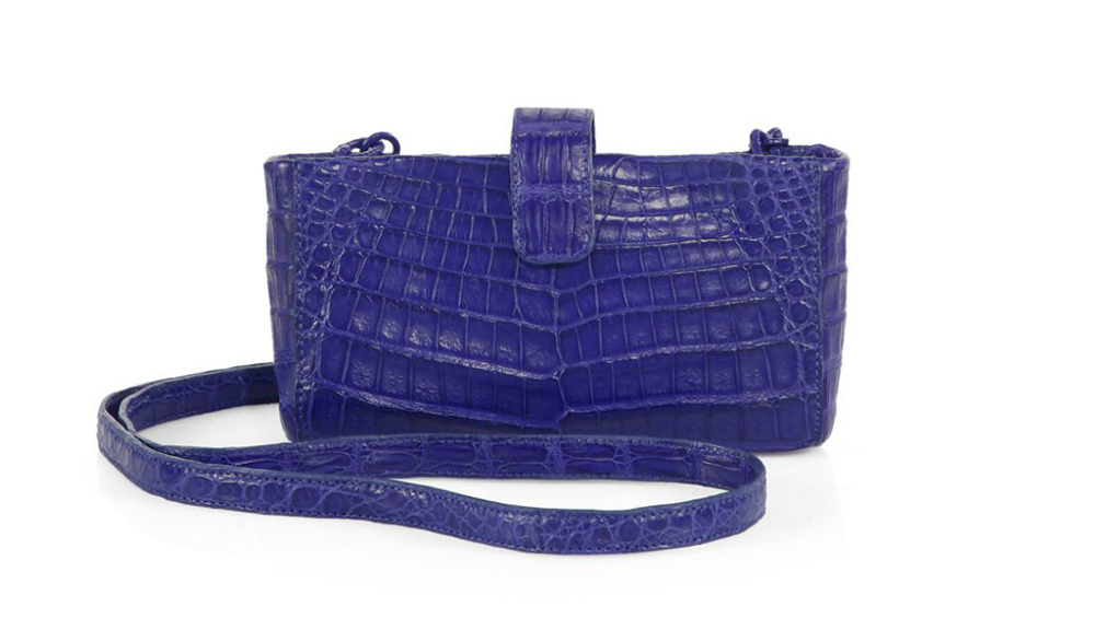 Nancy Gonzalez Mini Crocodile Crossbody Bag