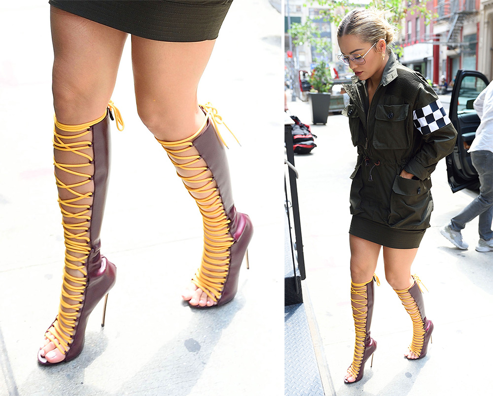 Rita ora high outlet heels